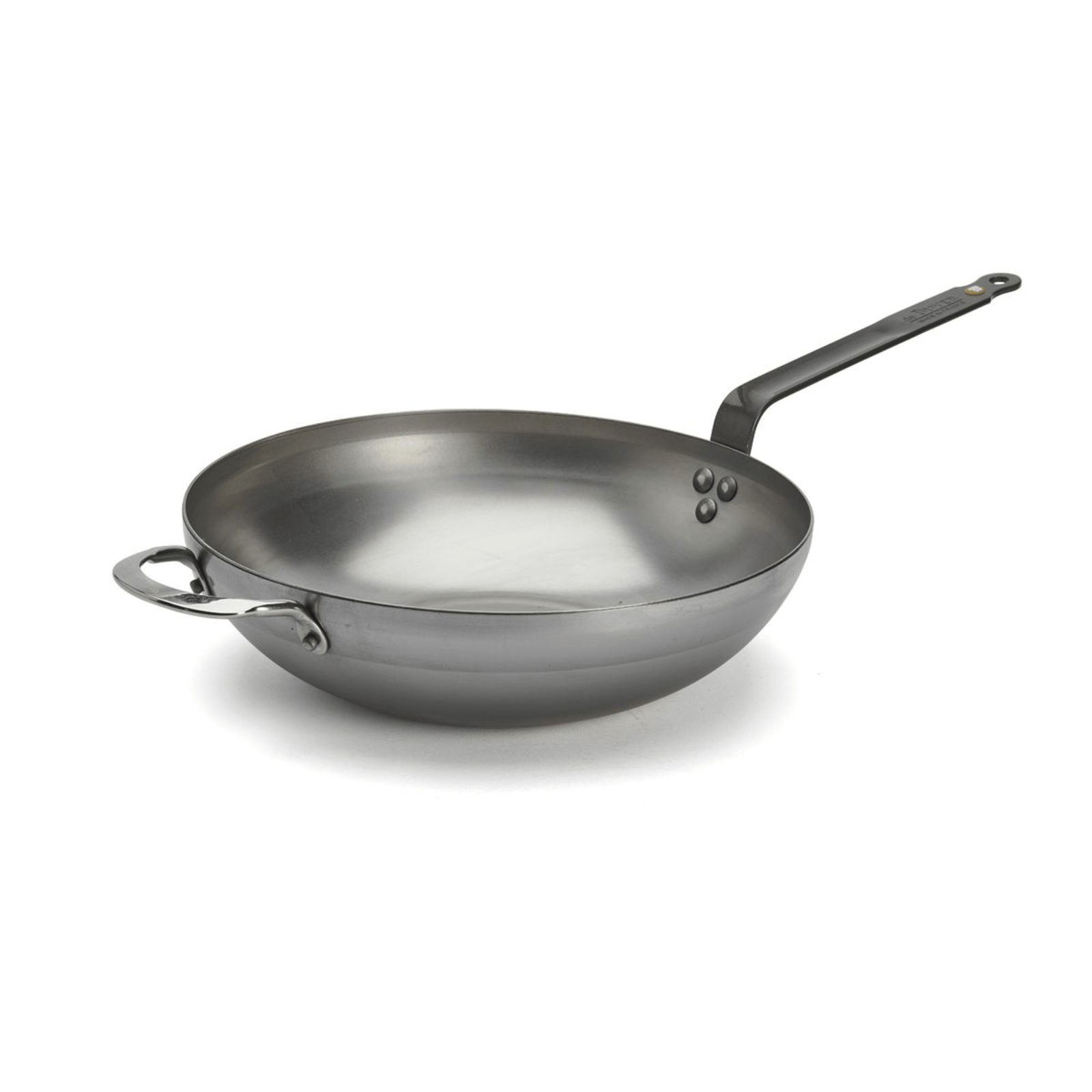 de Buyer Mineral B Carbon Steel Wok 32cm