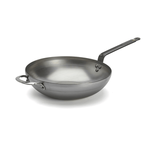 de Buyer Mineral B Carbon Steel Wok 32cm