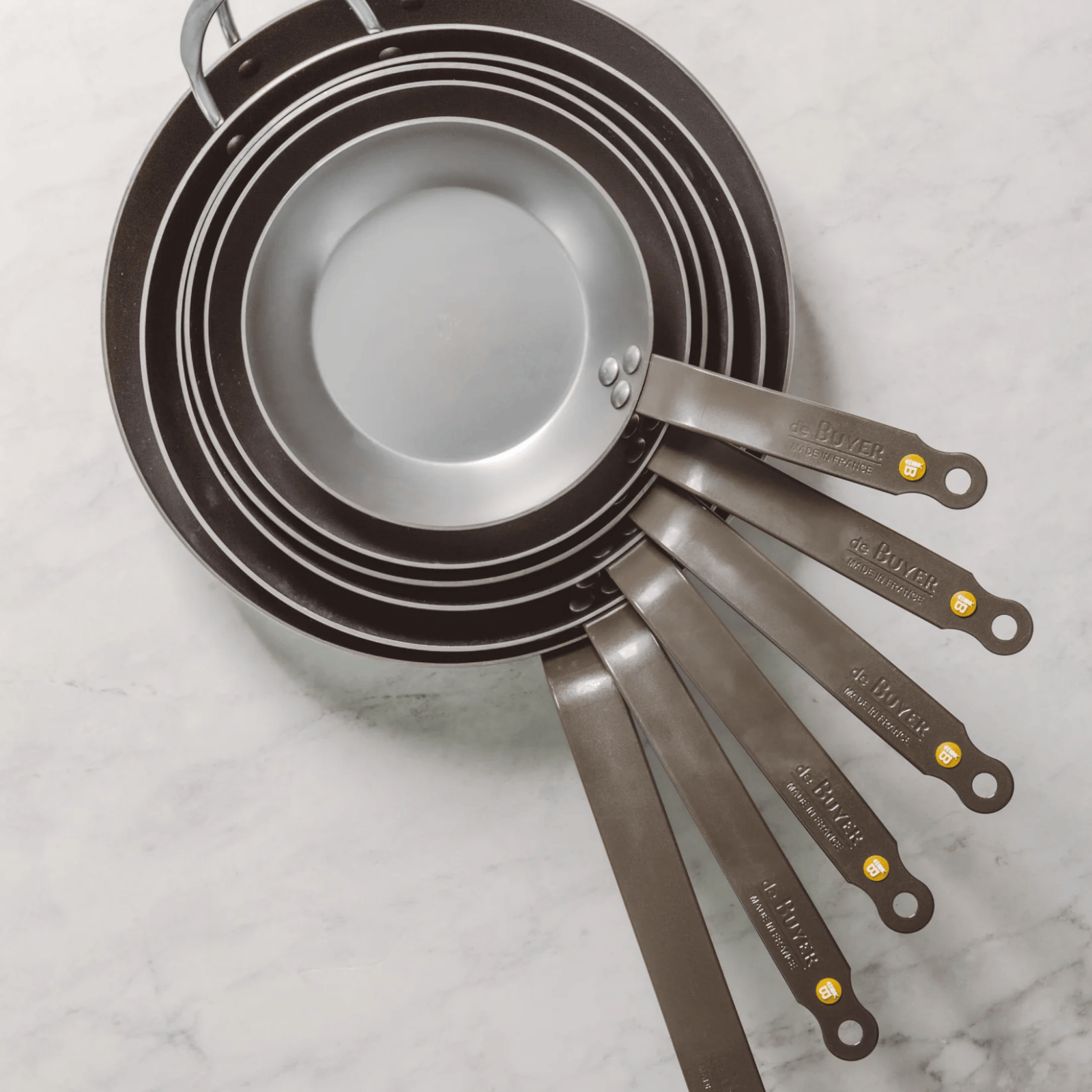 de Buyer Mineral B Element Carbon Steel Frying Pan 26cm