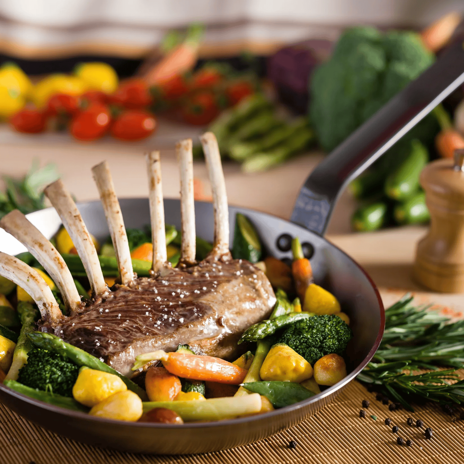 de Buyer Mineral B Element Carbon Steel Frying Pan 32cm