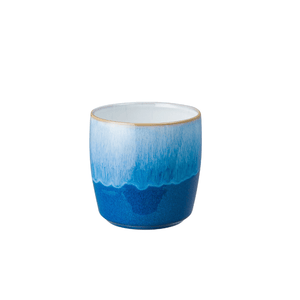 Denby Blue Haze Ceramic Candle Pot 9cm