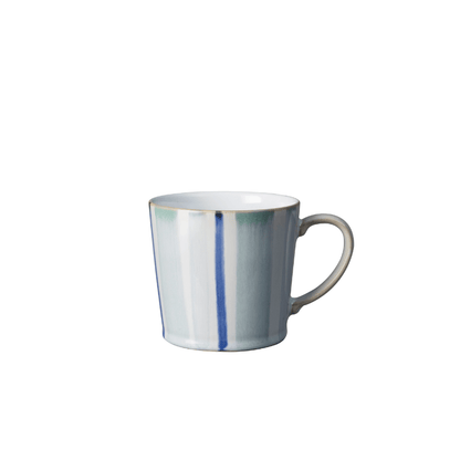 Denby Blue Stripe Painted Mug 400ml