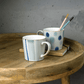 Denby Blue Stripe Painted Mug 400ml