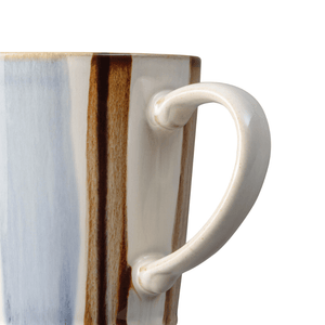 Denby Brown Stripe Painted Mug 400ml