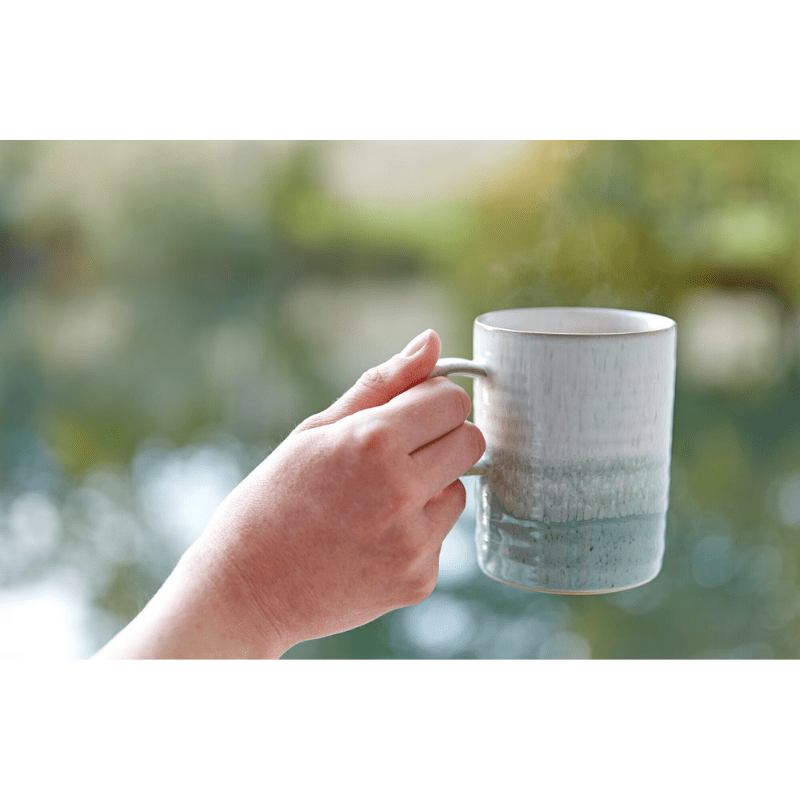 Denby Kiln Green Ridged Mug 410ml