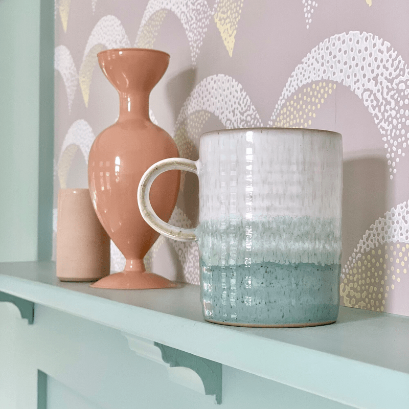 Denby Kiln Green Ridged Mug 410ml