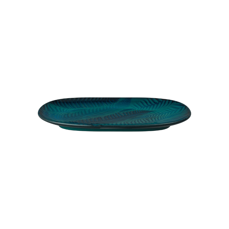 Denby Statement Fern Green Oblong Platter 34cm x 24cm