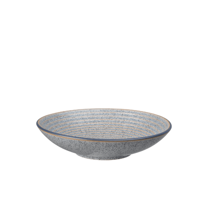 Denby Studio Grey Medium Ridged Bowl 26cm