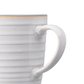 Denby Studio Grey Ridged Mug 400ml Set of 2