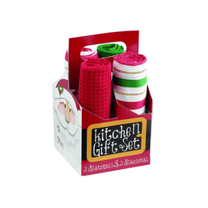 Design Imports Here Comes Santa! Kitchen Gift Set