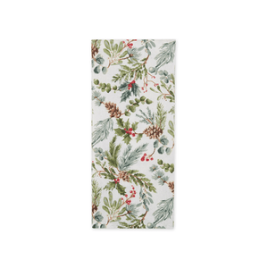 Design Imports Holiday Sprigs Printed Dishtowel