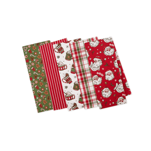 Design Imports Holly Jolly Cookie Co Assorted Dishtowels