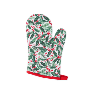 Design Imports Holly Jolly Printed Oven Mitt
