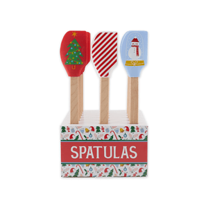 Design Imports Oh What Fun Assorted Silicone Spatula