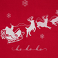 Design Imports Santa's Sleigh Embellished Dishtowel