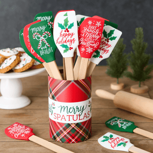Design Imports Tis the Season Silicone Spatula