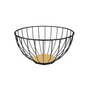 Di Antonio Fruit Basket with Bamboo Base 25cm