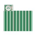 Direct Paper Emerald Stripe Paper Placemats Pack of 30