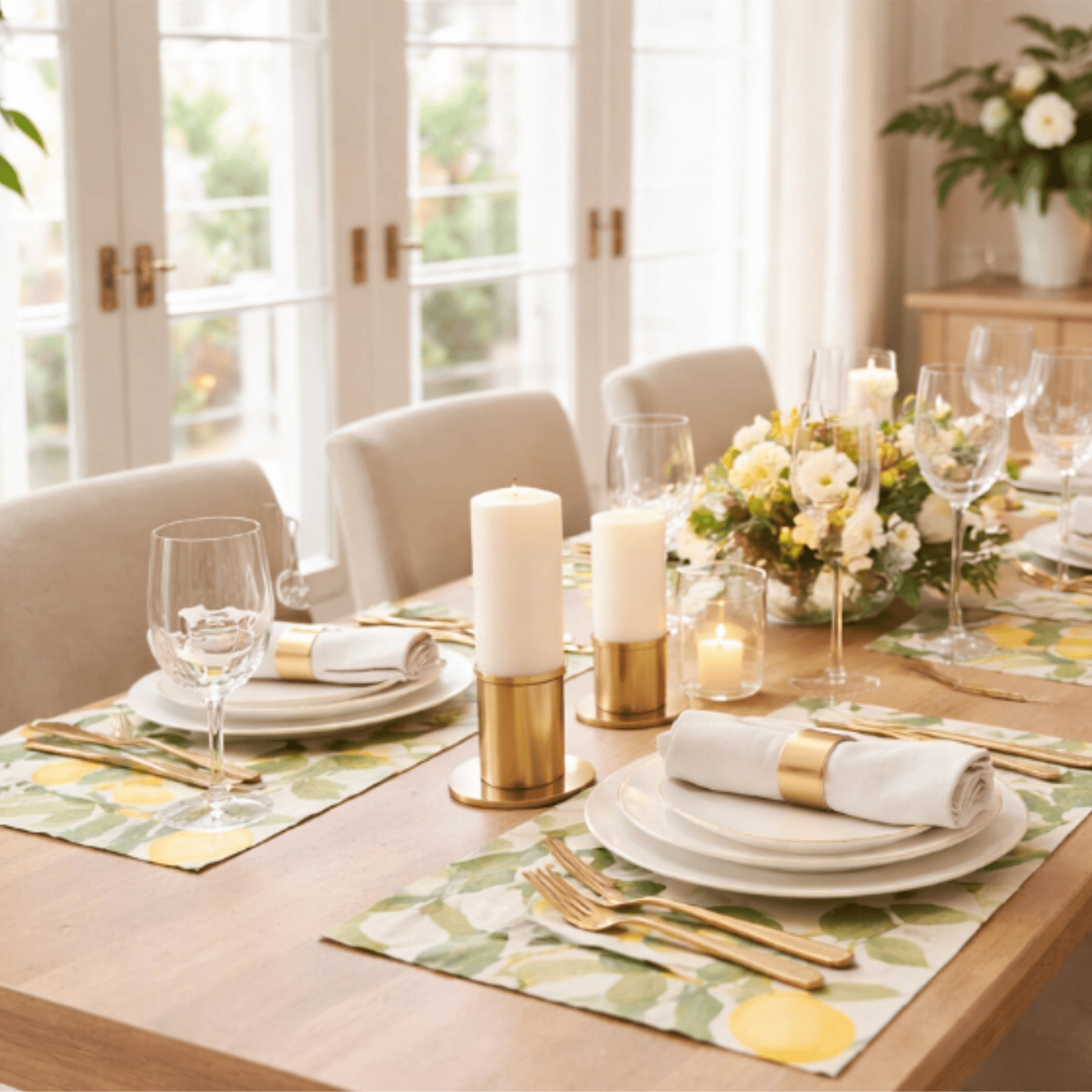 Direct Paper Lemons Paper Placemats Pack of 30