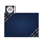Direct Paper Navy & Gold Paper Placemats Pack of 30