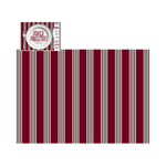 Direct Paper Ruby & Emerald Stripe Paper Placemats Pack of 30