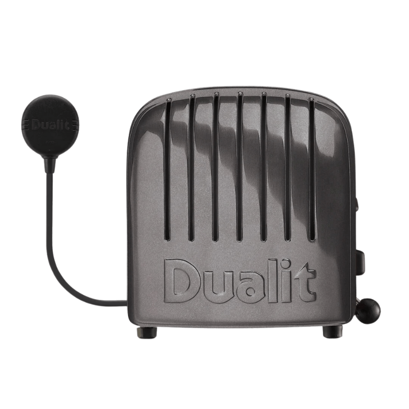 Dualit Classic Toaster 2 Slice Metallic Charcoal