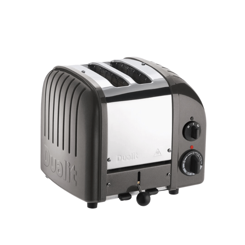 Dualit Classic Toaster 2 Slice Metallic Charcoal