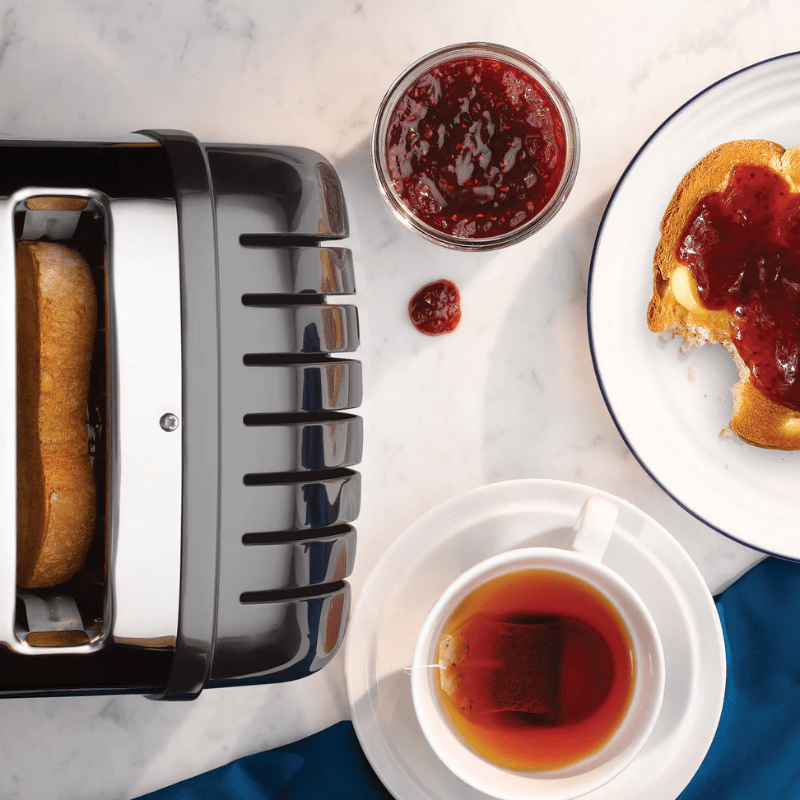 Dualit Classic Toaster 2 Slice Metallic Charcoal The Homestore Auckland