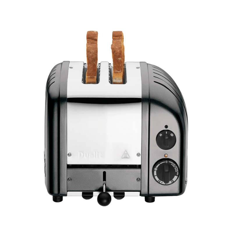 Dualit Classic Toaster 2 Slice Metallic Charcoal The Homestore Auckland