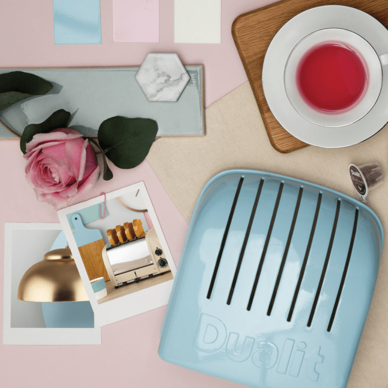 Dualit Classic Toaster 4 Slice Glacier Blue