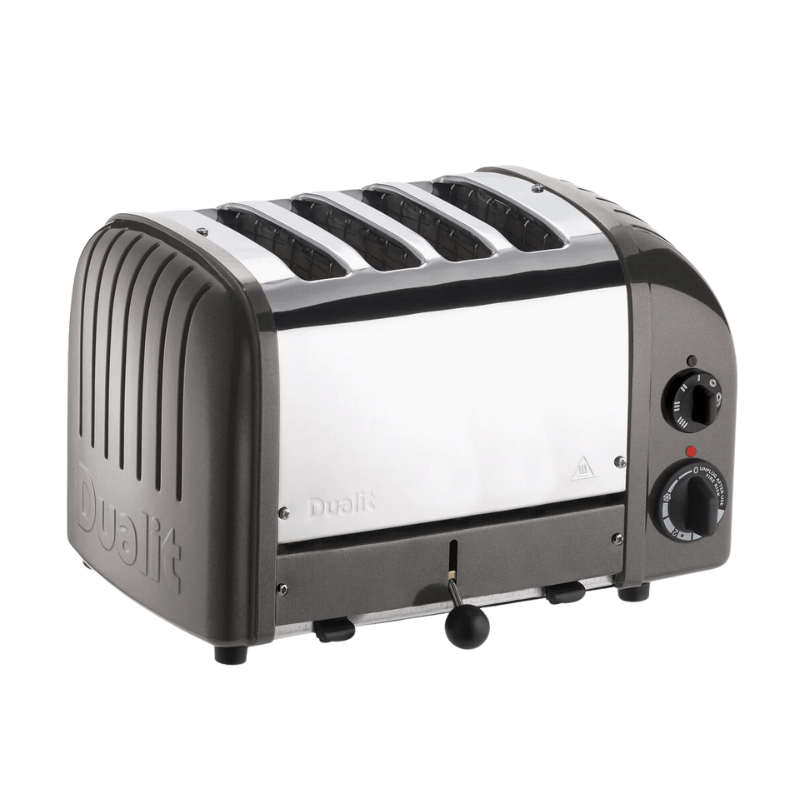 Dualit Classic Toaster 4 Slice Metallic Charcoal The Homestore Auckland