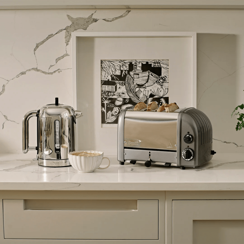 Dualit Classic Toaster 4 Slice Metallic Charcoal The Homestore Auckland