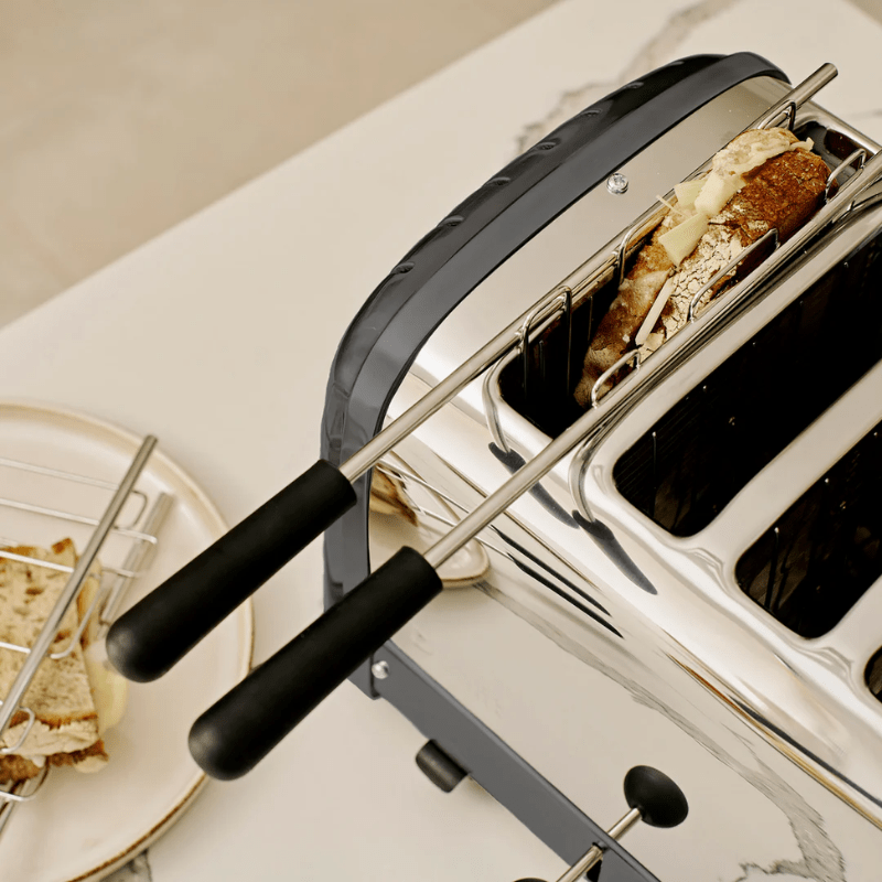 Dualit Classic Toaster 4 Slice Metallic Charcoal The Homestore Auckland