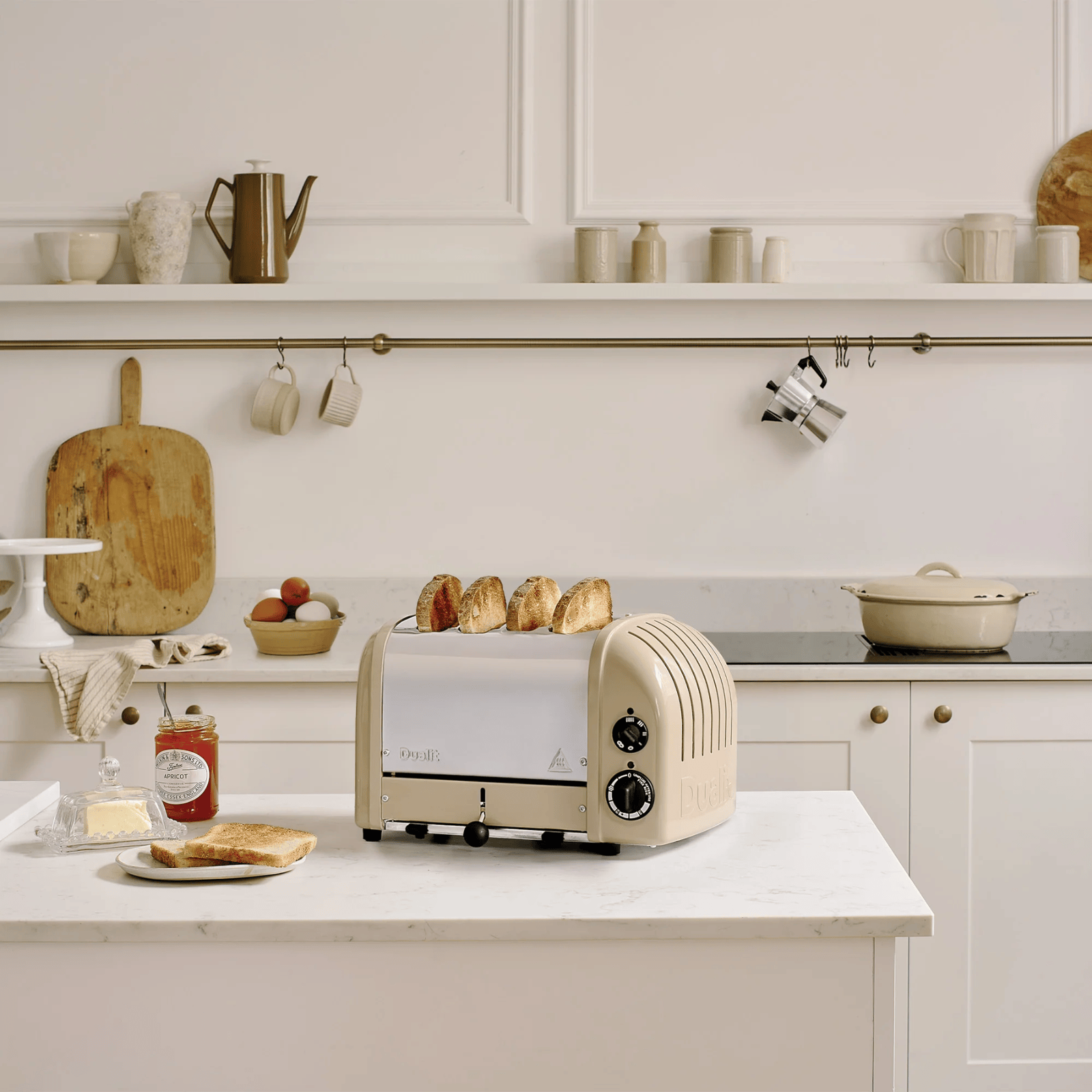 Dualit Classic Toaster 4 Slice Sandstone