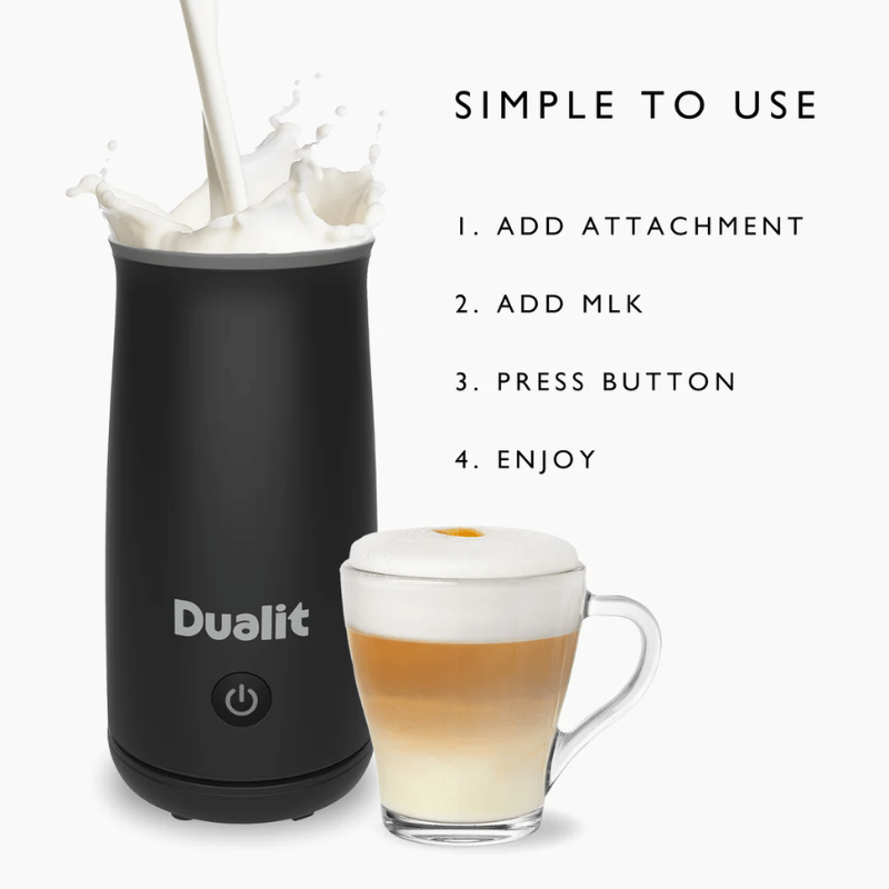 Dualit Handheld Milk Frother 340ml The Homestore Auckland