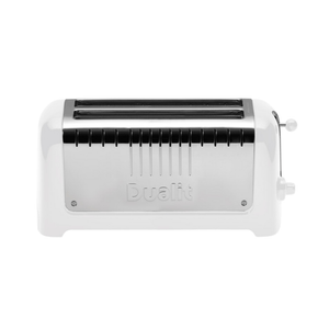 Dualit Lite Long Slot Toaster 4 Slice White
