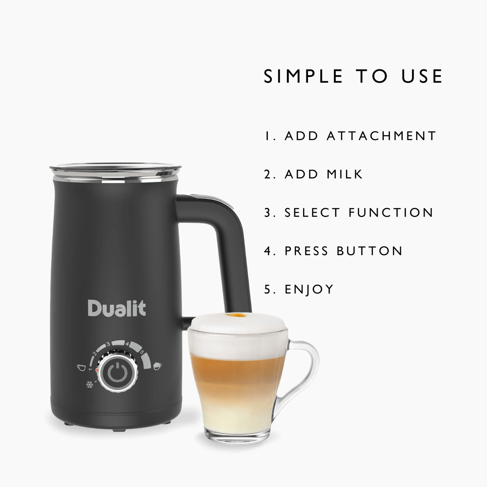 Dualit Milk Frother Max 540ml
