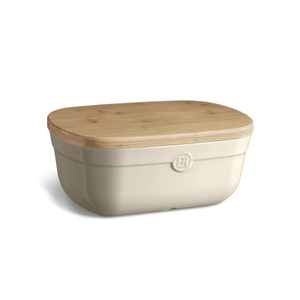 Emile Henry Bread Box & Chopping Board Clay