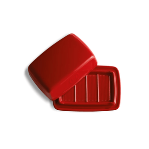 Emile Henry Butter Dish Burgundy