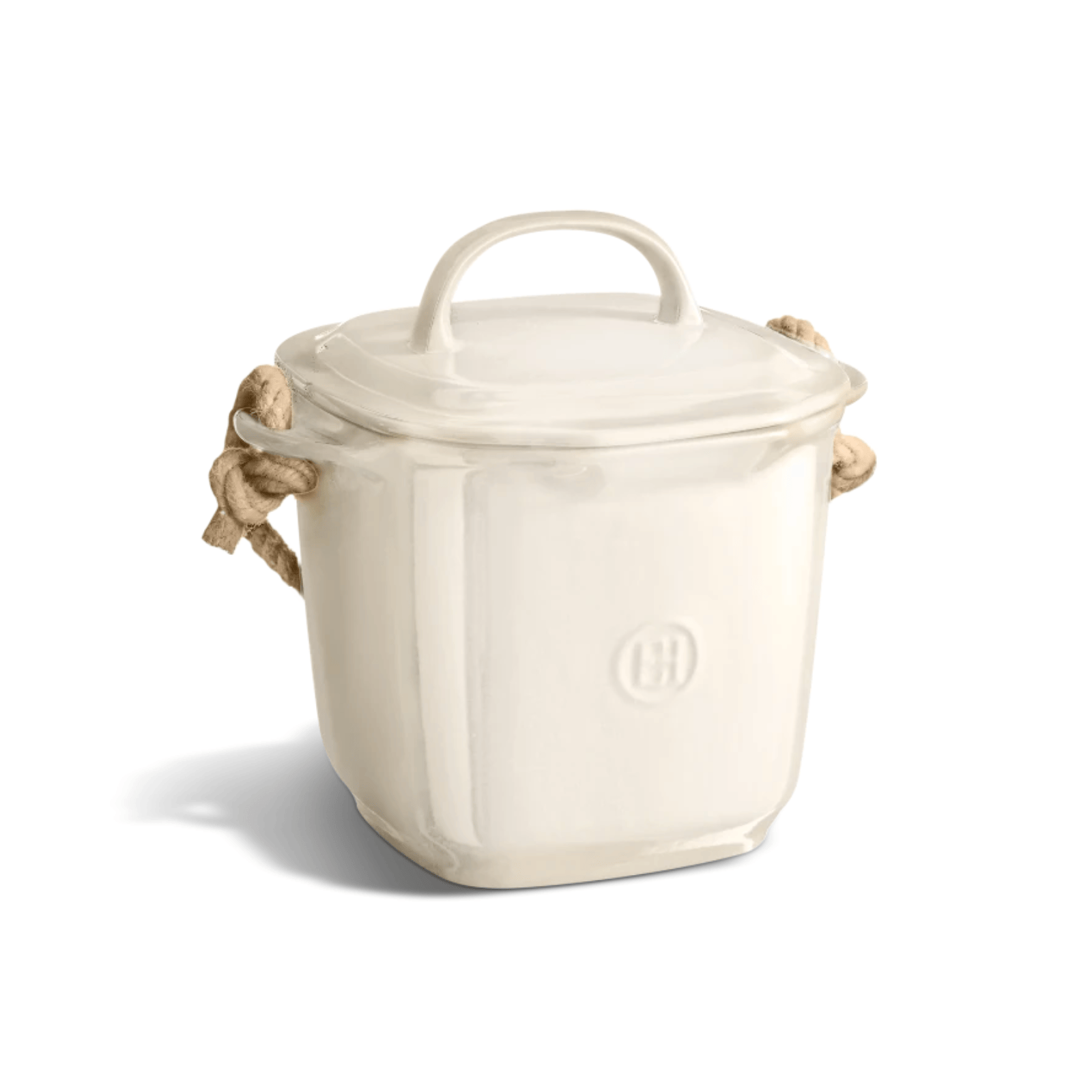 Emile Henry Compost Bucket Clay