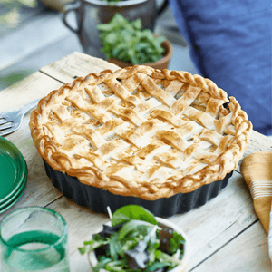 Emile Henry Deep Flan Dish 24cm Cedar