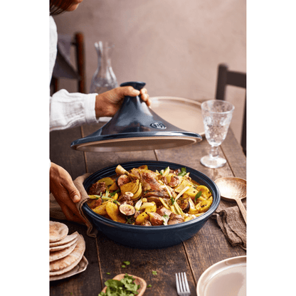Emile Henry Flame Tagine 32cm Midnight Blue The Homestore Auckland