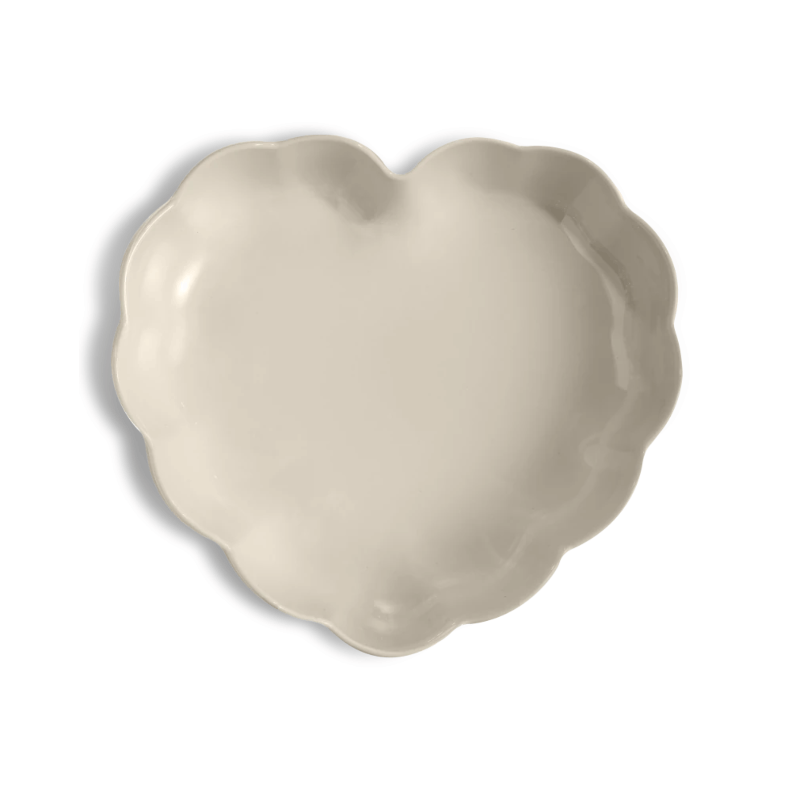 Emile Henry Madeleine Heart Dish 26cm Clay