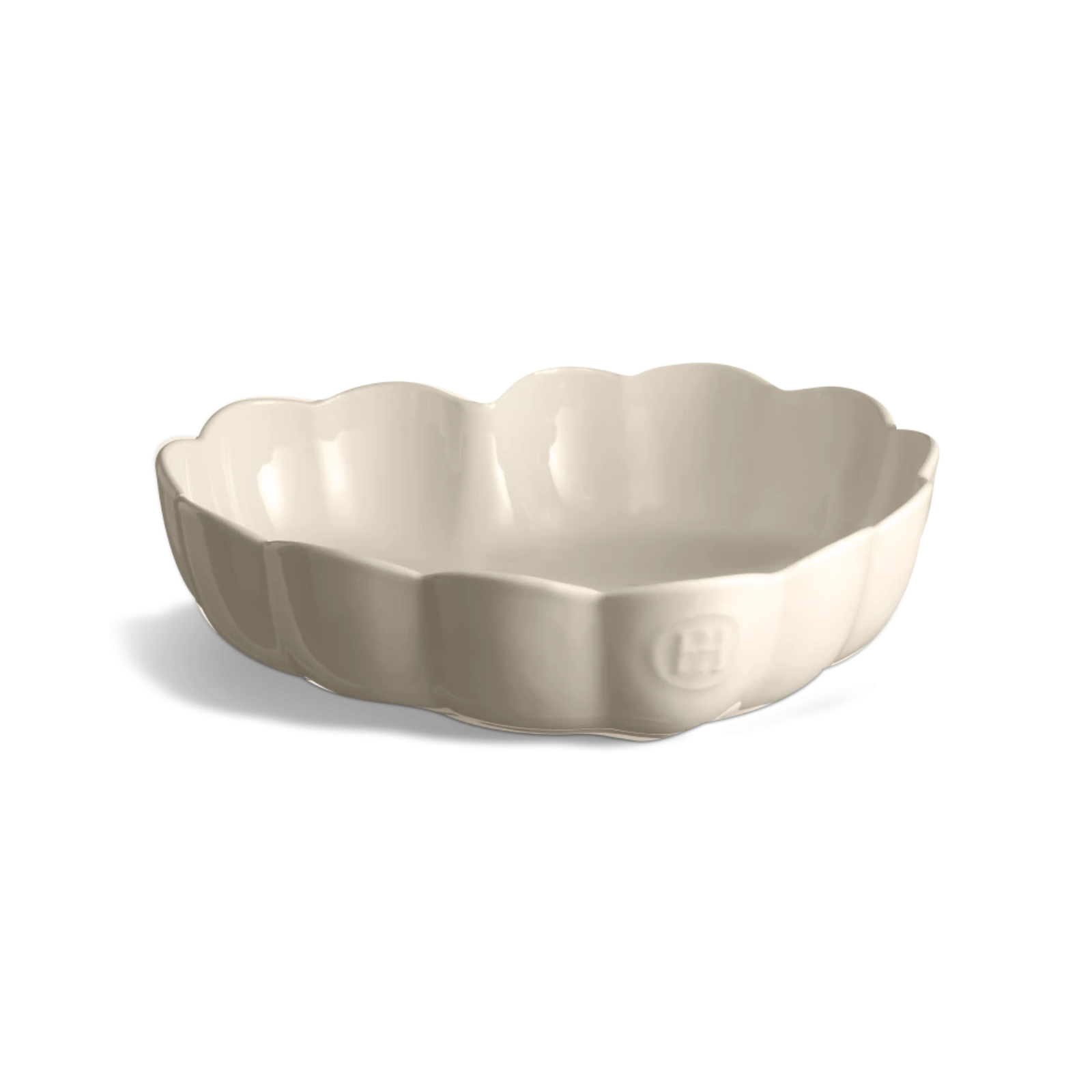 Emile Henry Madeleine Heart Dish 26cm Clay