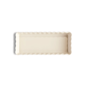 Emile Henry Rectangular Tart Dish 36cm Clay