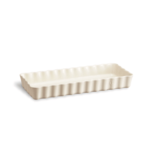 Emile Henry Rectangular Tart Dish 36cm Clay