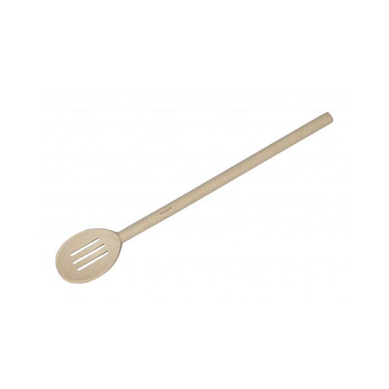 Euroline Wooden Slotted Spoon 35cm