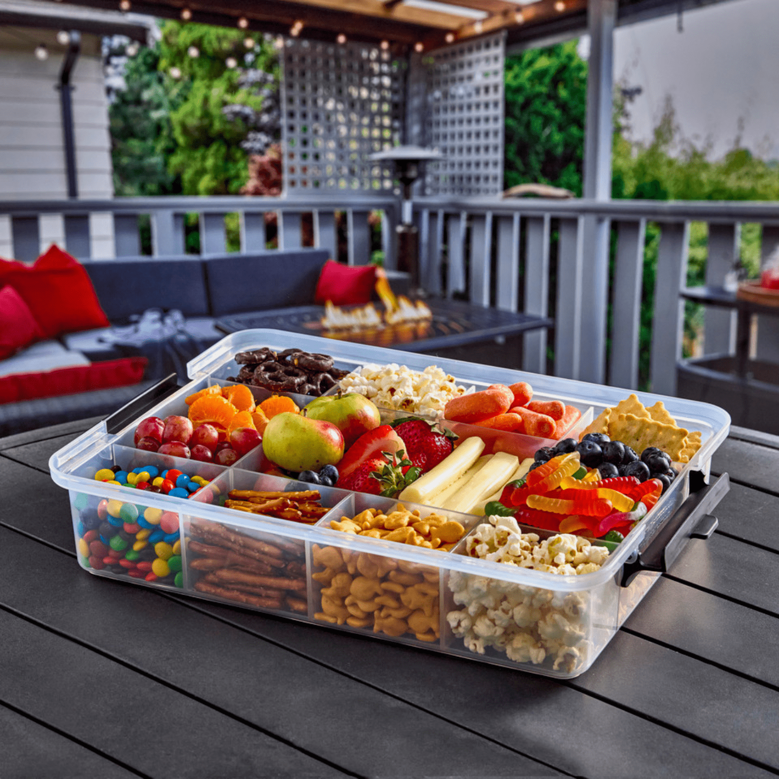 Farberware SnackleBox Bamboo Board and Box 40.5cm x 30cm