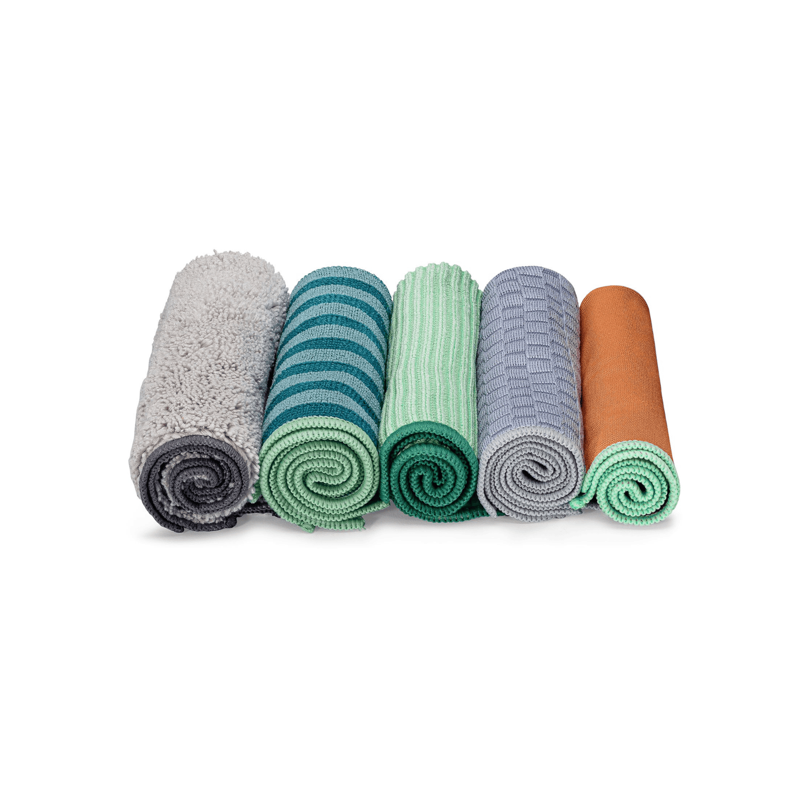 Full Circle Renew Recycled Microfiber Essential Cloths 5-Pack