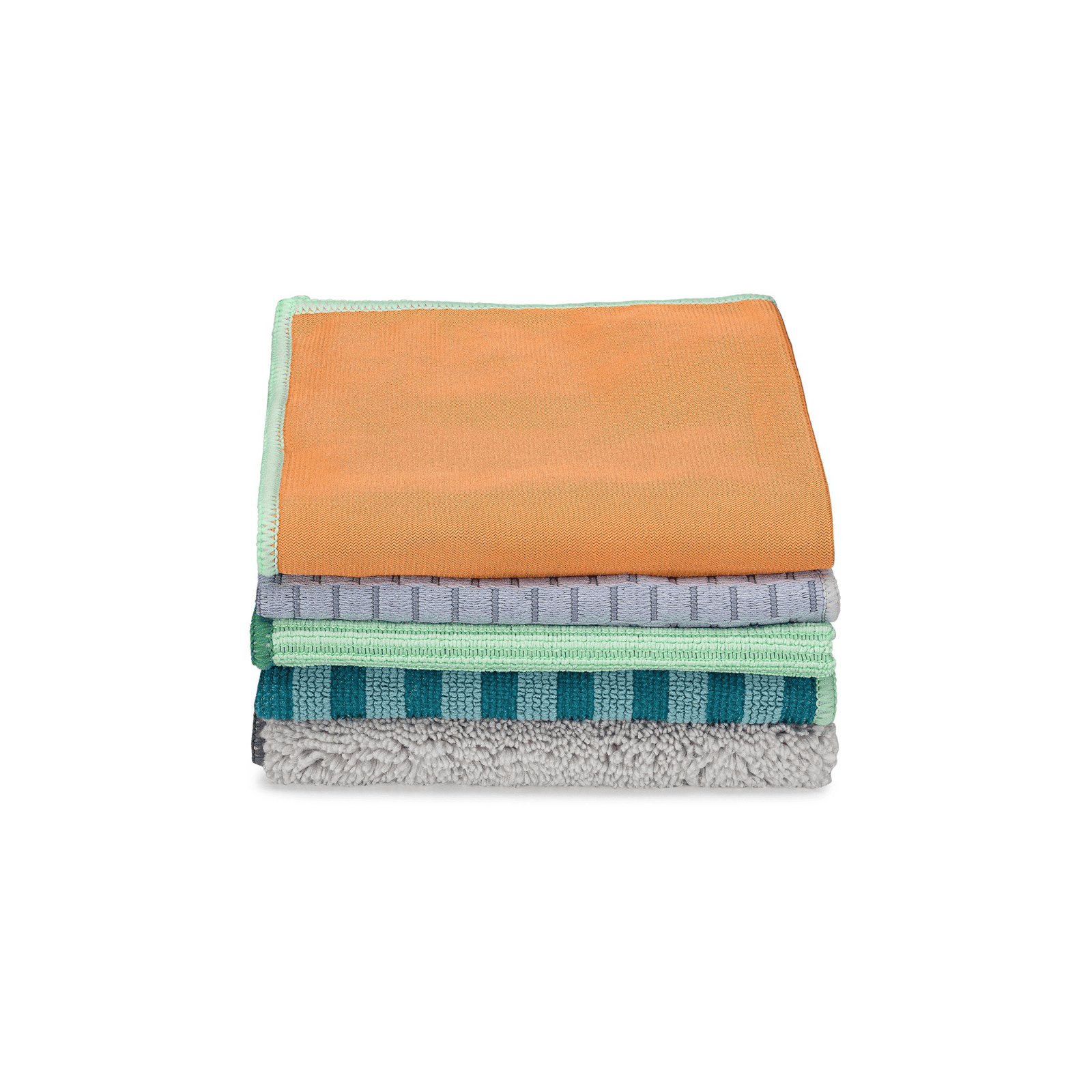 Full Circle Renew Recycled Microfiber Essential Cloths 5-Pack
